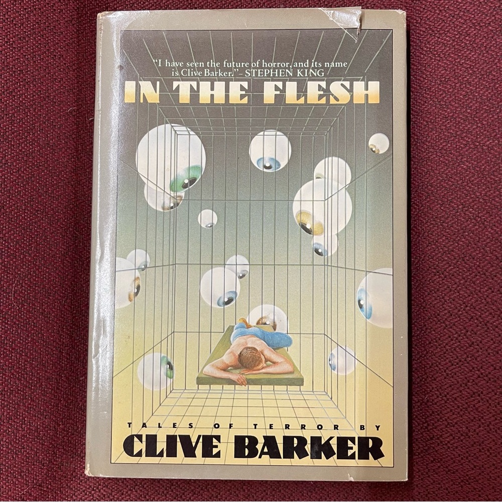 Clive Barker In The Flesh First Edition 1986 Book Club Hardback Very Good